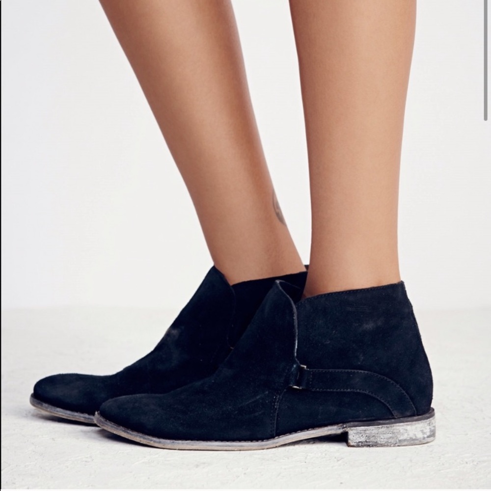 Free People Summit Suede Bootie